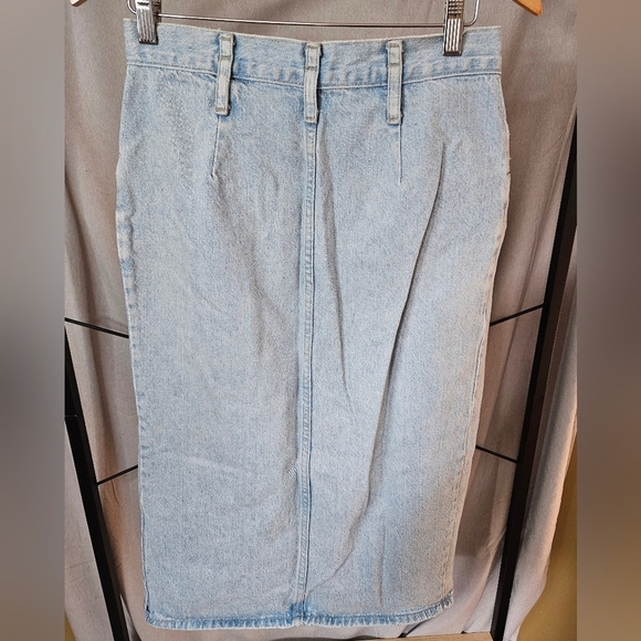 Vintage Denim Buttondown SkirtSize 14 - Picture 14 of 16